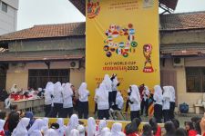 SMP Muhammadiyah Peringati Hari Pahlawan dengan Lomba Yel-Yel Dukung Timnas U-17 - JPNN.com Jatim