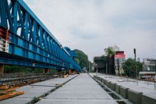 Pembangunan Jembatan Otista Capai 87 Persen - JPNN.com Jabar