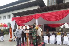 Jelang Masa Kampanye, 27 Bawaslu se-Jawa Barat Gelar Apel Siaga Bersama di Gedung Sate Bandung - JPNN.com Jabar