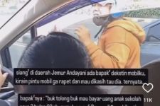 Satpol PP Surabaya Buru Pemalak Bermotor di Lampu Merah - JPNN.com Jatim
