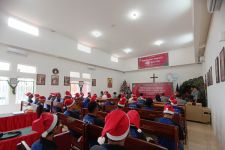 Puluhan WBP Kristiani Ikuti Ragam Perayaan Natal di Rutan Kelas I Depok - JPNN.com Jabar