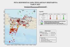 Sepanjang 2023, 601 Gempa Bumi Terjadi di Jawa Tengah  - JPNN.com Jateng
