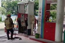 Meledak & Terbakar, SPBU Undip Semarang Ditutup Sementara, Pertamina Lakukan Investigasi - JPNN.com Jateng
