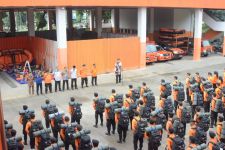 Banyak TPS di Lokasi Rawan Bencana, BPBD Bogor Latih Anggotanya Penyelamatan Kotak Suara dan KPPS - JPNN.com Jabar