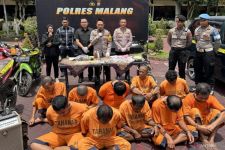 Polres Malang Ringkus 10 Pelaku Curanmor Beraksi di Puluhan TKP - JPNN.com Jatim