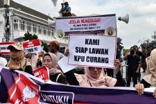 Ada Aksi Tolak Hasil Pemilu di Jogja, Menuntut Hak Angket di DPR - JPNN.com Jogja