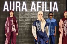 Aura Afilia Kenalkan Busana Muslim Belamour Bermakna Cinta dan Kecantikan - JPNN.com Jatim