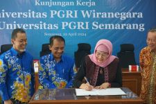 UPGRIS Menerima Kunjungan Pimpinan Uniwara, Bahas Kerja Sama Berbagai Bidang - JPNN.com