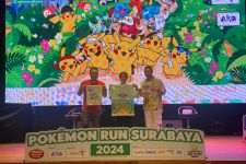 Aneka Karakter Pokemon Siap Ajak Masyarakat Kota Surabaya Fun Run - JPNN.com