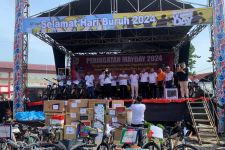 May Day di Demak Berlangsung Meriah, 4.000 Buruh Ikuti Jalan Sehat - JPNN.com Jateng