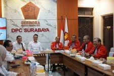 PSI Silahturahmi ke Gerindra, Bahas Pilwali Surabaya 2024, Ajak Teruskan KIM - JPNN.com Jatim