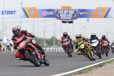 Road Race Championship 2024, Ratusan Pembalap Profesional Mengaspal di Sirkuit GBT - JPNN.com Jatim