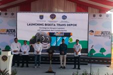 Menhub Budi Karya Sumadi Resmikan BISKITA Trans Depok  - JPNN.com Jabar