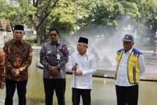 Pesan Ma'ruf Amin saat Peresmian Taman Balekambang Solo, Harus Dipatuhi - JPNN.com Jateng