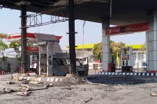 Rabu Pagi, Kejadian di Karanganyar, SPBU Colomadu Hangus Terbakar - JPNN.com Jateng