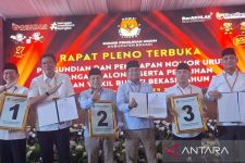 KPU Kabupaten Bekasi Tetapkan Nomor Urut 3 Paslon Pilkada 2024, Berikut Perinciannya! - JPNN.com Jabar