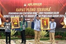 KPU Kabupaten Bogor: Rudy-Jaro Dapat Nomor Urut 1, Bayu-Kang Mus 2 - JPNN.com Jabar