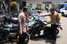 Polisi di Malang Sita 130 Motor yang Digunakan Balap Liar Saat Ramadan - JPNN.com Jatim