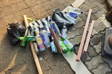 Hari Buruh, Polisi Temukan Botol Miras di Kantor Gubernur Jateng, Diduga Bahan Molotov - JPNN.com Jateng
