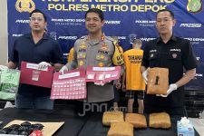 Polres Metro Depok Gagalkan Peredaran Sabu-sabu 1 Kg dan 5 Kg Ganja untuk Pesta Malam Tahun Baru - JPNN.com Jabar