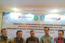 Teken KUB dengan Bank Jatim, Bank Banten Optimistis Makin Kuat  - JPNN.com Banten