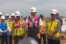 Pembangunan Tol Semarang-Demak Pakai 7,3 Juta Bambu, AHY: Mengatasi Kemacetan & Rob - JPNN.com Jateng