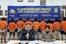 11 Pelaku Penyerangan dan Pembakaran di Sukmajaya Depok Akhirnya Diamankan Polisi - JPNN.com Jabar