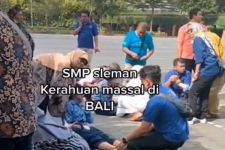 Kronologi Siswa SMP Sleman Kesurupan Massal di Bali - JPNN.com Jogja