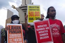Jaringan Masyarakat Sipil di Kalsel Gelar Aksi Peringati Hari Pangan Sedunia - JPNN.com Kalsel