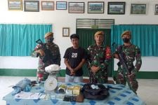 Prajurit TNI Tangkap Pembawa 1 Kg Sabu-sabu, Brigjen Tatang Subarna Beri Apresiasi - JPNN.com Kaltim