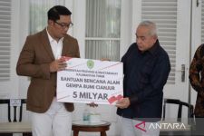 Temui Ridwan Kamil, Gubernur Isran Serahkan Bantuan untuk Korban Gempa Cianjur - JPNN.com Kaltim
