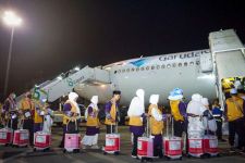 JCH Kloter I Balikpapan Terbang ke Tanah Suci dengan Airbus A330-900 NEO Milik Garuda - JPNN.com Kaltim
