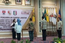 Lihat Tuh, 3 Penjabat Bupati Menggelar Geladi Bersih, Siap-siap Besok Dilantik - JPNN.com Lampung