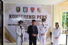 Janji 3 Penjabat Bupati Seusai Dilantik Oleh Gubernur - JPNN.com Lampung