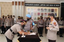 Kombes Pol Ino Harianto Pimpin Sertijab Pejabat Polresta, Ini Nama Kasatreskrim yang Baru - JPNN.com Lampung