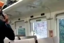 Viral, Video Suara Tembakan di Dalam Kereta Api, Pihak PT KAI Tanjung Karang Berkomentar  - JPNN.com Lampung