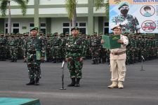 Kasrem 043/Gatam Menyampaikan Amanat Pangdam II/Swj Mayjen TNI Hilman Hadi, Catat!  - JPNN.com Lampung