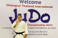 Pejudo Asal Kota Metro Meraih Perak di Ajang International Judo Championship - JPNN.com Lampung