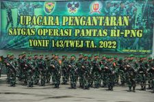 Pangdam II/Sriwijaya Berangkatkan 450 Pamtas RI PNG ke Sektor Utara - JPNN.com Lampung