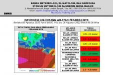 Cuaca Ekstrem di NTB: Waspada Angin Kencang dan Gelombang Tinggi, Nelayan Tolong Perhatikan - JPNN.com NTB