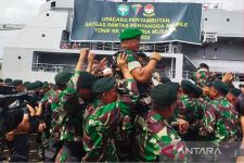 Pangdam Iskandar Muda Sambut 445 Prajurit TNI Seusai Bertugas di Papua - JPNN.com Papua