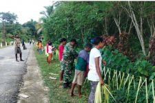 Koramil Numfor Bersama Warga Binaan Bikin Ini untuk Sambut Natal - JPNN.com Papua