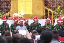 Personel TNI dan Polri Hadiri Natal Bersama Masyarakat di Wamena - JPNN.com Papua
