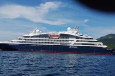 Kapal Pesiar Prancis Angkut Ratusan Wisatawan Mancanegara Kunjungi Kaimana - JPNN.com Papua