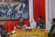 Dandim 1710/Mimika Sambut Kedatangan Danpussenif Letjen TNI Anton Nugroho - JPNN.com Papua