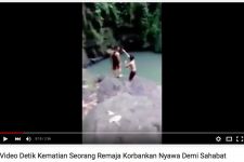 VIDEO: Seorang Remaja Korbankan Nyawa Demi Sahabat Heboh di Medsos - JPNN.com