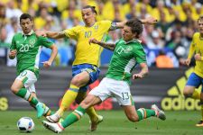 Ibra Minim Peluang, Swedia Tahan Rep. Irlandia di Babak Pertama - JPNN.com