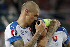 Skrtel Akui Slovakia Sedikit Beruntung Bisa Kalahkan Rusia - JPNN.com