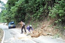 Pemudik, Jika Melintas di Jalan Ini Tolong Waspda Tanah Longsor - JPNN.com