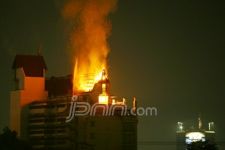 Novotel Terbakar, Tamu Semburat - JPNN.com